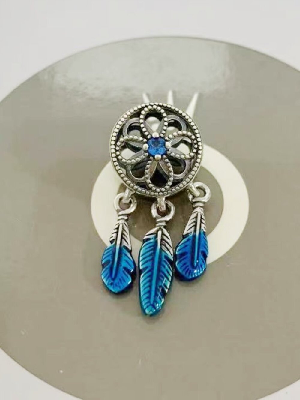 Blue Dreamcatcher Pandora Charm